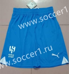 2023-2024 Al Hilal SFC Home Blue Thailand Soccer Shorts-2886