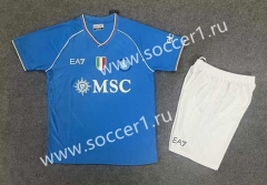 2023-2024 Napoli Home Blue Soccer Uniform-8975