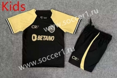 2023-2024 Sporting Clube de Portugal 2nd Away Black Kid/Youth Soccer Uniform-8975
