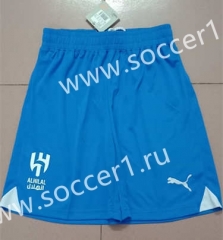 2023-2024 Al Hilal SFC Home Blue Thailand Soccer Shorts-2886