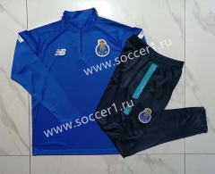 2023-2024 Porto Blue Thailand Soccer Tracksuit -815