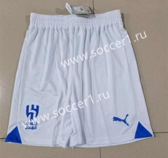 2023-2024 Al Hilal SFC Away White Thailand Soccer Shorts
