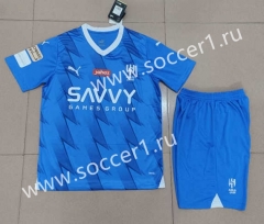 2023-2024 Al Hilal SFCHome Blue Soccer Unifrom-718