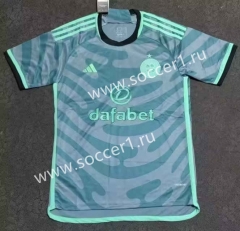 2023-2024 Correct Version Celtic 2nd Away Ligght Green Thailand Soccer Jersey AAA-2483
