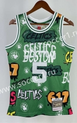 07-08 Boston Celtics Mitchell&Ness Heat-pressed Camouflage Color #5 NBA Jersey-311