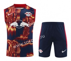 2023-2024 RB Leipzig Red&Blue Thailand Soccer Vest Uniform-418