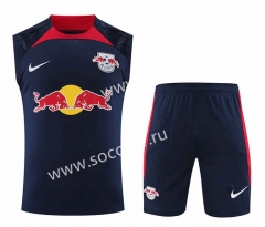 2023-2024 RB Leipzig Royal Blue Thailand Soccer Vest Uniform-418