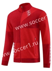 2023-2024 Adidas Originals Red Thailand Soccer Jacket-LH