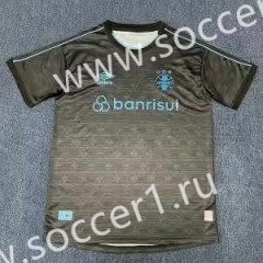 (S-4XL) 2023-2024 Grêmio FBPA 2nd Away Black Thailand Soccer Jersey AAA-5646