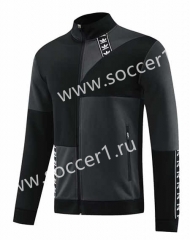 2023-2024 Adidas Originals Black&Gray Thailand Soccer Jacket-LH