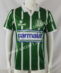 Retro Version 92-93 SE Palmeiras Home Green Thailand Soccer Jersey AAA-503