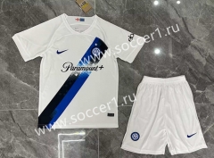 2023-2024 AC Milan Away White Soccer Uniform-GB