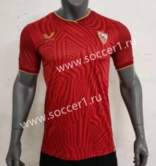 2023-2024 Sevilla Away Red Thailand Soccer Jersey AAA-416