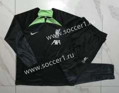 2023-2024 Liverpool Black Thailand Soccer Jacket Uniform-815