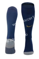 2023-2024 Al Nassr FC Away Blue Kids/Youth Soccer Socks