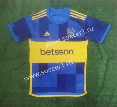(S-4XL) 2023-2024 Boca Juniors Home Blue Thailand Soccer Jersey AAA-403