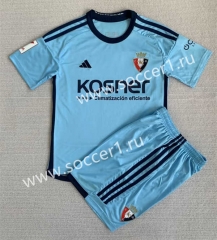 2023-2024 CA Osasuna Away Light Blue Soccer Uniform-AY