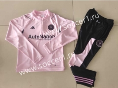 2023-2024 Inter Miami Pink Thailand Soccer Tracksuit-GDP