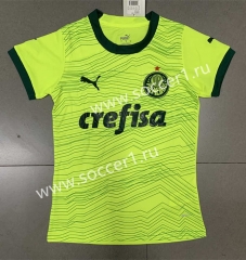2023-2024 SE Palmeiras 2nd Away Fluorescent Women Thailand Soccer Jersey AAA-GB