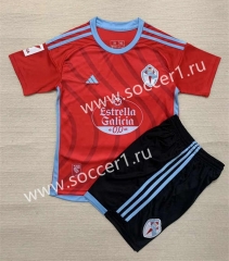 2023-2024 Celta de Vigo Away Red Soccer Uniform-AY