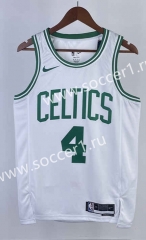 2023 Boston Celtics Home White #4 NBA Jersey-311