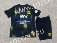 2023-2024 Ittihad Football Club Away Black Soccer Unifrom-718