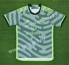 (S-4XL) 2023-2024 Celtic 2nd Away Green Thailand Soccer Jersey AAA-403