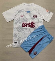 2023-2024 Aston Villa Goalkeeper Black Soccer Uniform-AY