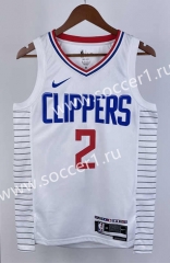2023 Los Angeles Clippers Home White #2 NBA Jersey-311