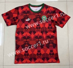 2023-2024 Morocco Home Red Thailand Soccer Jersey AAA-305