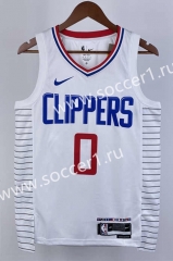 2023 Los Angeles Clippers Home White #0 NBA Jersey-311
