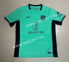 (S-4XL) 2023-2024 Atletico Madrid 2nd Away Green Thailand Soccer Jersey AAA-818