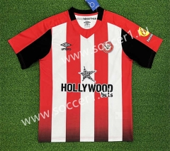 (S-4XL) 2023-2024 Brentford Home White&Red Thailand Soccer Jersey AAA-403