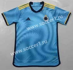 (S-4XL) 2023-2024 Cruzeiro EC 2nd Away Blue Thailand Soccer Jersey AAA-908
