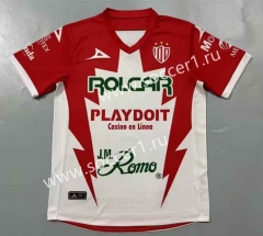 (S-4XL) 2023-2024 Necaxa Home Red&White Thailand Soccer jersey AAA-908