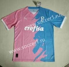 2023-2024 SE Palmeiras Blue&Pink Thailand Soccer Jersey AAA-2044