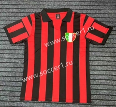 Retro Version 1963 AC Milan Home Red&Black Thailand Soccer Jersey AAA-7568