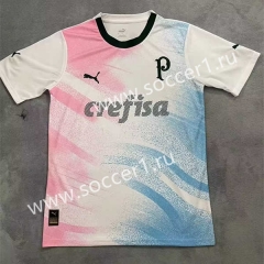 2023-2024 SE Palmeiras Special Version Pink&White Thailand Soccer Jersey AAA-5177