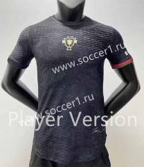 Player Version 2023-2024 Jointly-Designed Portugal Black Thailand Soccer Jersey AAA-7959