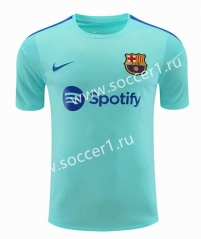 2023-2024 Barcelona Blue Thailand Training Soccer Jersey-418