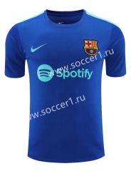 2023-2024 Barcelona Dark Blue Thailand Training Soccer Jersey-418