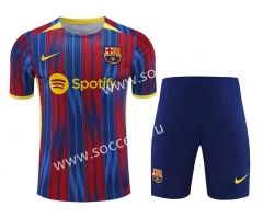 2023-2024 Barcelona Red&Blue Thailand Training Soccer Uniform-418