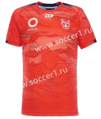 2023 Warriors Red Thailand Rugby Training Shirt