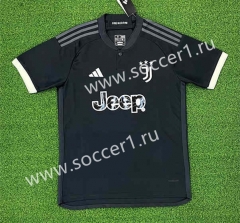 (S-4XL) 2023-2024 Juventus 2nd Away Black Thailand Soccer Jersey AAA-403