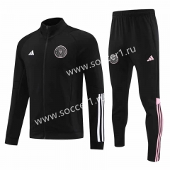 2023-2024 Inter Miami CF Black Thailand Soccer Jacket Uniform-4627