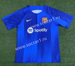 2023-2024 Barcelona Blue Thailand Training Soccer Jersey-416