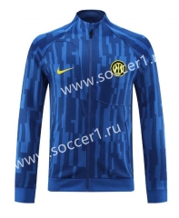 2023-2024 Inter Milan Blue Thailand Soccer Jacket -LH