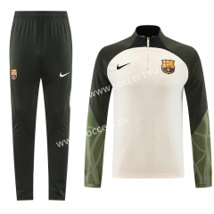 2023-24 Barcelona Apricot Thailand Soccer Tracksuit -LH