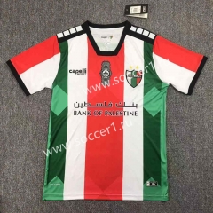 2023-24 Palestino Home Red&Green Thailand Soccer Jersey AAA-417