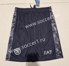 2023-24 Napoli Halloween Black Thailand Soccer Shorts